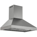  Best 36-inch WPP1 Series Chimney Range Hood with IQ6 Blower System WPP1366SS IMAGE 2