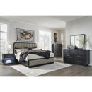  Signature Design by Ashley Rowanbeck B821B4 King Upholstered Panel Bed IMAGE 13