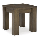  Signature Design by Ashley Rosswain T763-2 Square End Table IMAGE 1