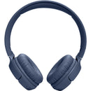  JBL Wireless On-Ear Headphones with Microphone JBLT520BTBLUAM IMAGE 2