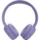  JBL Wireless On-Ear Headphones with Microphone JBLT520BTPURAM IMAGE 2