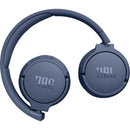  JBL Bluetooth Over-the-Ear Headphones with Microphone JBLT670NCBLUAM IMAGE 6