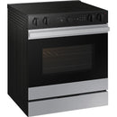 Samsung 6.3 cu. ft. Bespoke Smart Slide-In Electric Range NSE6DG8500SR/AA IMAGE 2
