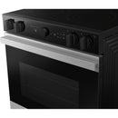  Samsung 6.3 cu. ft. Bespoke Smart Slide-In Electric Range NSE6DG8500SR/AA IMAGE 4