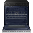  Samsung 6.3 cu. ft. Bespoke Smart Slide-In Electric Range NSE6DG8500SR/AA IMAGE 5