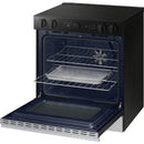  Samsung 6.3 cu. ft. Bespoke Smart Slide-In Electric Range NSE6DG8500SR/AA IMAGE 7