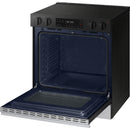  Samsung 6.3 cu. ft. Bespoke Smart Slide-In Electric Range NSE6DG8100SR/AC IMAGE 6