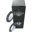  Samsung 5.3 cu. ft. Stacked Washer/Dryer Electric Laundry Center Hub with Auto Dispenser WH46DBH550EFAC IMAGE 6