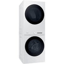  Samsung 5.3 cu. ft. Stacked Washer/Dryer Electric Laundry Center Hub with Auto Dispenser WH46DBH550EWAC IMAGE 13