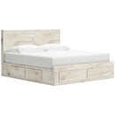  Signature Design by Ashley Lawroy B2310B14 King Panel Storage Bed IMAGE 1