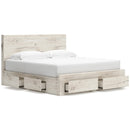  Signature Design by Ashley Lawroy B2310B14 King Panel Storage Bed IMAGE 2