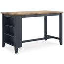  Signature Design by Ashley Gesthaven D399-13 Rectangular Dining Room Counter Table IMAGE 1