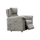  Podium Power Swivel Rocker Fabric Recliner 40842-MEC-OPH-03 IMAGE 1