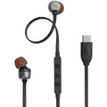 JBL In-Ear Headphones with Microphone JBLT310CBLKAM IMAGE 1