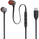  JBL In-Ear Headphones with Microphone JBLT310CBLKAM IMAGE 6