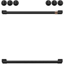  Café Handle Kit - Range Flat Black CXFCEHKPMFB IMAGE 1