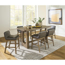  Signature Design by Ashley Cabalynn D974-124 Upholstered Barstool IMAGE 7