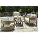  Signature Design by Ashley Serene Bay P671-821 Swivel Glider Chair with Cushion IMAGE 9