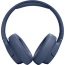  JBL Bluetooth Over-the-Ear Headphones with Microphone JBLT720BTBLUAM IMAGE 2
