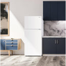  Danby 28-inch, 18 cu. ft. Freestanding Top Freezer Refrigerator DFF176B1WDB IMAGE 2