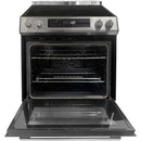  Marathon 30-inch Freestanding Electric Range with True Convection Self-Clean MSCER3080SS IMAGE 3