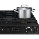  Samsung 30-inch Slide-in Dual Fuel Range with Wi-Fi NSY6DG8550SRAC IMAGE 11