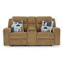  Signature Design by Ashley Kanlow 3860594C Double Reclining Loveseat with Console IMAGE 3