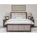  Mako Wood Furniture Scarlet King Upholstered Bed with Storage 4100-ST-UP-SQ-K IMAGE 4