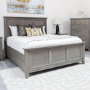  Mako Wood Furniture Acer King Bed with Storage Acer M-5800-K King Bed - Sand IMAGE 1