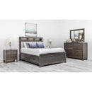  Mako Wood Furniture Stella Queen Upholstered Bed with Storage DRSG-100-ST-UP-Q IMAGE 3