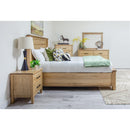  Mako Wood Furniture Harlow Queen Upholstered Bed with Storage DRSG-300-FBST-Q IMAGE 3