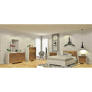  MEQ 6494 5-Drawer Chest - White and Walnut IMAGE 2