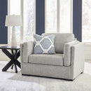  Benchcraft Evansley 54503U1 Oversized Chair and Ottoman IMAGE 3