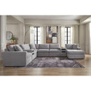  Signature Design by Ashley Modmax 92104S48 8 pc Sectional with Audio System and Chaise IMAGE 2