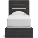  Signature Design by Ashley Hollivern PCB2108B11 Twin Panel Bed IMAGE 2