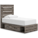  Signature Design by Ashley Graystorm PCB2405B18 Twin Panel Storage Bed IMAGE 1