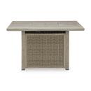  Signature Design by Ashley Cliff Trails PCP690-772 Square Fire Pit Table IMAGE 3