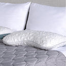  Bedgear Storm Cuddle Curve 0.0 Pillow - Slim - Stomach Sleepers IMAGE 7