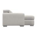  Palliser Titan 44004 3 pc Sofa with Chaise - Evoque Mist IMAGE 3