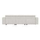  Palliser Titan 44004 3 pc Sofa with Chaise - Evoque Mist IMAGE 4