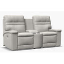  Palliser Leo 41185-68 Loveseat Power Recliner w/ Power Headrest - Evoque Mist IMAGE 1