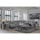  Signature Design by Ashley Modmax 65906S6 6 pc Power Reclining Sectional with Chaise IMAGE 6