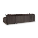  Signature Design by Ashley Midnight-Madness 98104S5 3 pc Sectional with Chaise IMAGE 2