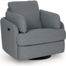  Signature Design by Ashley Alainmont Next-Gen Nuvella A3000738 Swivel Power Recliner IMAGE 1