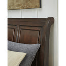  Millennium Porter B697B47 California King Sleigh Storage Bed IMAGE 6