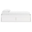  Signature Design by Ashley Onita EB9630B22 Queen Platform Bed with 1 Side Storage IMAGE 4