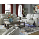  Signature Design by Ashley Forest Lake PC6420318 Power Reclining Loveseat with Console and Adjustable Headrest IMAGE 15