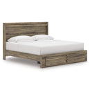  Signature Design by Ashley Elbrim PCB2005B7 King Panel Storage Bed IMAGE 1