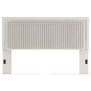  Signature Design by Ashley Zuraleus PCB3381-57 Queen Upholstered Panel Headboard IMAGE 2