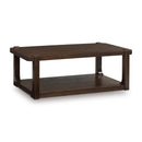  Signature Design by Ashley Breckington T656-1 Rectangular Cocktail Table IMAGE 1